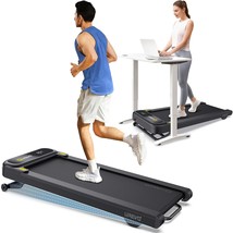 Walking Pad Treadmill With Auto Incline, 9-Level Incline Under Desk Walking Trea - £508.57 GBP
