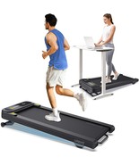 Walking Pad Treadmill With Auto Incline, 9-Level Incline Under Desk Walk... - £510.39 GBP
