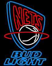 NBA Bud Light New Jersey Nets Neon Sign - £562.18 GBP