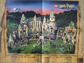 LEGO Harry Potter and the Chamber of Secrets Poster Double Sided WOR #U-... - £15.72 GBP