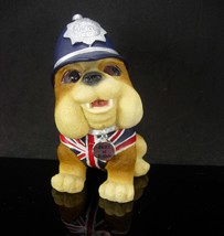 Best of British BULLDOG statue Figurine with flag jacket English Bobby helmet me - £43.96 GBP