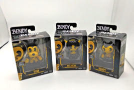 Jakks Bendy and the Ink Machine - 3 Figures - Bendy - Tom - Allison - 3&quot;... - $32.55