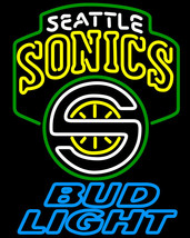 NBA Bud Light Seattle Supersonics Neon Sign - £552.80 GBP