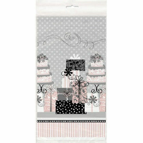 Elegant Wedding Bridal Shower Engagement Tablecover Tablecloth Party - $1.97
