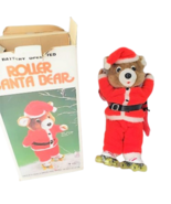 Vintage Roller Santa Bear - £62.30 GBP