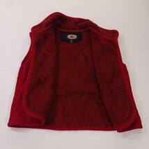 County Clothing Co. Women's Red Sleeveless One-Button Vest Size Medium image 11