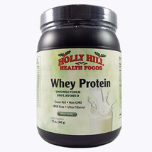 Holly Hill Health Foods, Whey Protein, Unsweetened Unflavored, 12 Ounces - £24.72 GBP