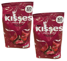 2 Packs Hershey&#39;s Kisses Cherry Cordial Chocolates, 325 Pieces, Total 52 Oz - $59.90