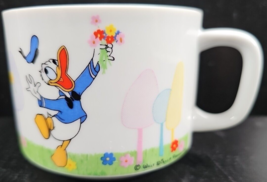 DD Japan Donald Duck Mug Vintage Walt Disney Cartoon Porcelain Drink Cof... - $29.67