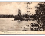 Summer House Camp Wyanoke Lake Winnepesaukee New Hampshire DB Postcard W13 - £3.13 GBP