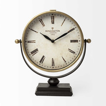 12&quot; Round Gold Metal Wall Clock - $264.49