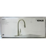 NEW Kohler R43210-BL Bevin Pulldown Kitchen Faucet, MATTE BLACK Finish - £113.41 GBP