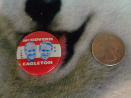 Vintage George McGovern Agnew Egleton Political Campaign Pinback Button ... - £3.94 GBP