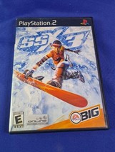 SSX EA Sports Snowboarding Compete w/ Manual (PlayStation 2, 2003)- Black Label - £11.19 GBP