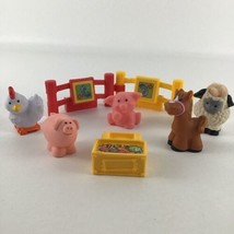 Fisher Price Little People Farm Zoo Pieces Animals Sheep Horse Chicken P... - $19.75