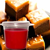 Chocolate Caramel Fudge Scented Soy Wax Candle Melts Shot Pots, Vegan, Hand Pour - £12.64 GBP+
