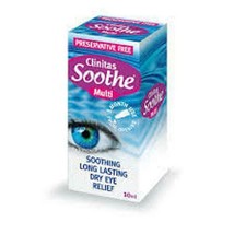 Clinitas Soothe Multi Preservative Free 10ml - £11.80 GBP
