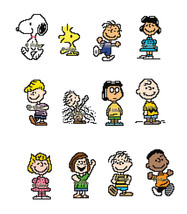 12 Sets small SNOOPY WOODSTOCK Friends PDF Cross Stitch PATTERNS - £16.72 GBP