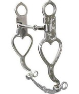 Showman Stainless Steel Bit w/ Fully Engraved Open Heart - $149.00