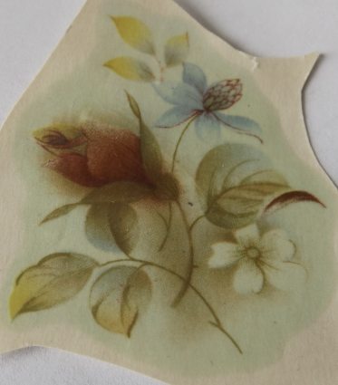17 Mixed Flowers Waterslide Ceramic Decals 2.25&quot;  - Vintage - $3.75