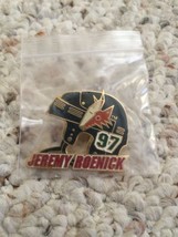 Vtg NHL Phoenix Coyotes Helmet Jeremy Roenick Hockey Player Lapel Pin - £15.62 GBP