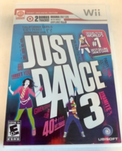 Just Dance 3 Target Exclusive Edition Nintendo Wii 2011 Video Game music fitness - £22.00 GBP