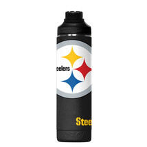 Pittsburgh Steelers NFL 22 oz Large Logo Tumbler Bottle Action Hydra Orca - £34.98 GBP