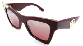 Dolce &amp; Gabbana Sunglasses DG 4434 3091/7E 51-21-145 Bordeaux / Pink Mirror Grad - £236.45 GBP