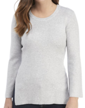 Ellen Tracy Women&#39;s XL Silver Grey Heather Light Weight Sweater NWT - £21.12 GBP