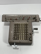 Vintage Monroe LN-160X Hand Crank Adding Machine Made In Italy - $214.53 CAD