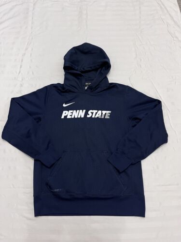 Nike Penn State Nittany Lions Therma-Fit Hoodie Hooded Sweatshirt Size Medium - £16.13 GBP
