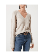 ASTR THE LABEL Pointelle Sweater, Cozy Lightweight, Beige, Large (10/12)... - €42,90 EUR