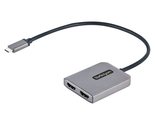 StarTech.com USB-C to Dual HDMI Adapter, USB Type-C Multi-Monitor MST Hu... - £54.74 GBP