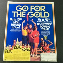 VTG Retro 1984 Hunt-Wesson Foods U.S. Olympic Rowing Team Sponsor Ad Coupon - £15.22 GBP