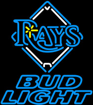 MLB Bud Light Tampa Bay Rays Neon Sign - £555.64 GBP