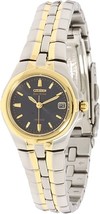 NEW* Citizen Womens EW0044-51L Two Tone Stainless Steel Blue Dial Watch - £83.99 GBP