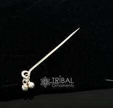 4 &quot; 925 sterling silver eyeliner stick, kajal surma sticks article su1061 - $55.43