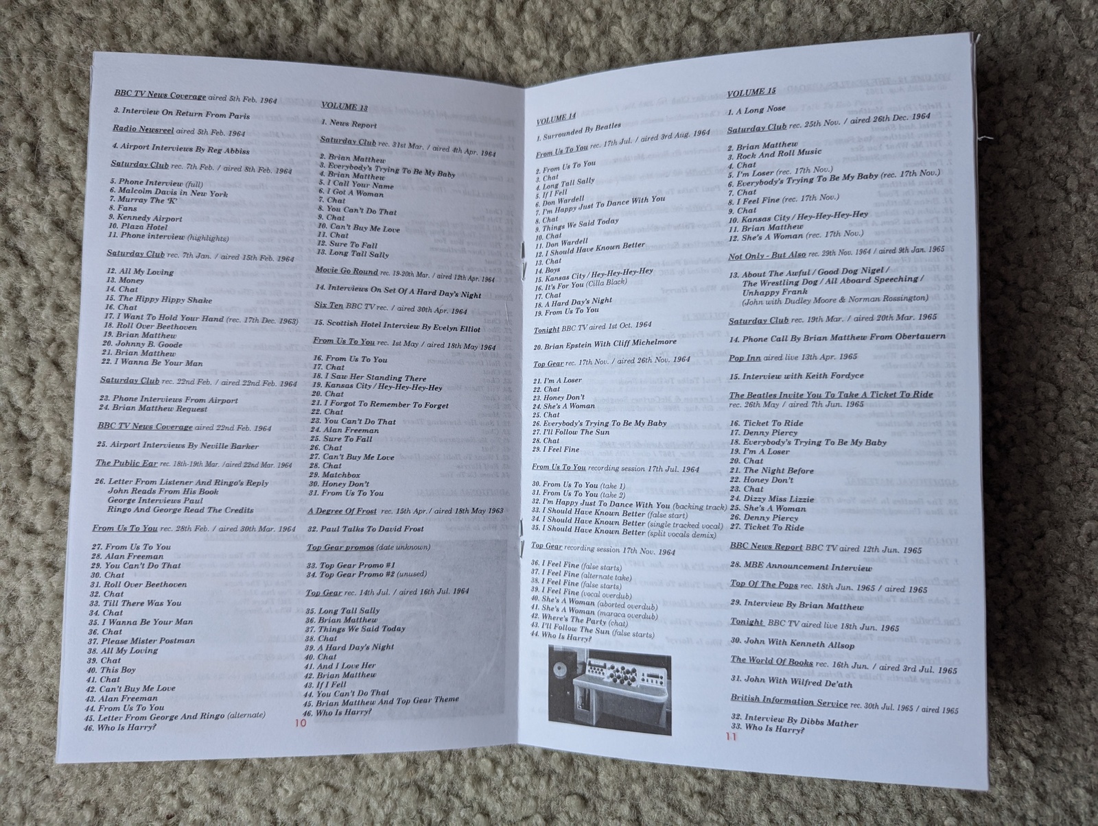 The Beatles  Harry And His Box Set 29-CD/1-DVD  Lord Reith Complete BBC Sessions Item image 11
