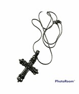 Vintage Sterling antique silver 925 cross - $198.34 CAD