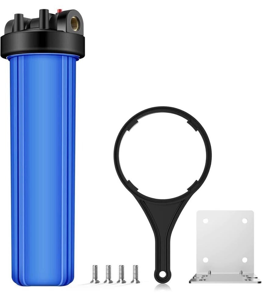 SimPure Whole House Water Filter Housing (DB20P), 20&quot; x 4.5&quot; - $58.91