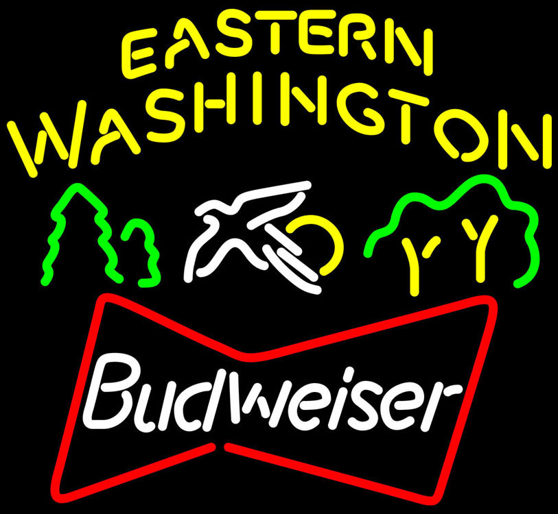 Budweiser Eastern Washington Neon Sign - $699.00