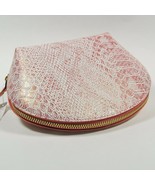 Neiman Marcus Women’s Dome Shape Make-Up/ Cosmetic Case Snake-Print CoraL - $38.69 CAD