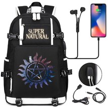 Backpack Girl Boy Schoolbag Large Capacity Laptop Bag Waterproof Multifunction U - £43.73 GBP