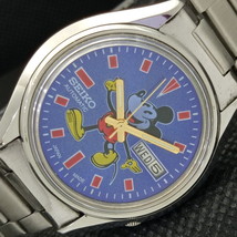 Genuine Seiko Cartoon Dial Auto 6309A Japan Mens Watch + 1 Strap a315318-1 - £28.55 GBP