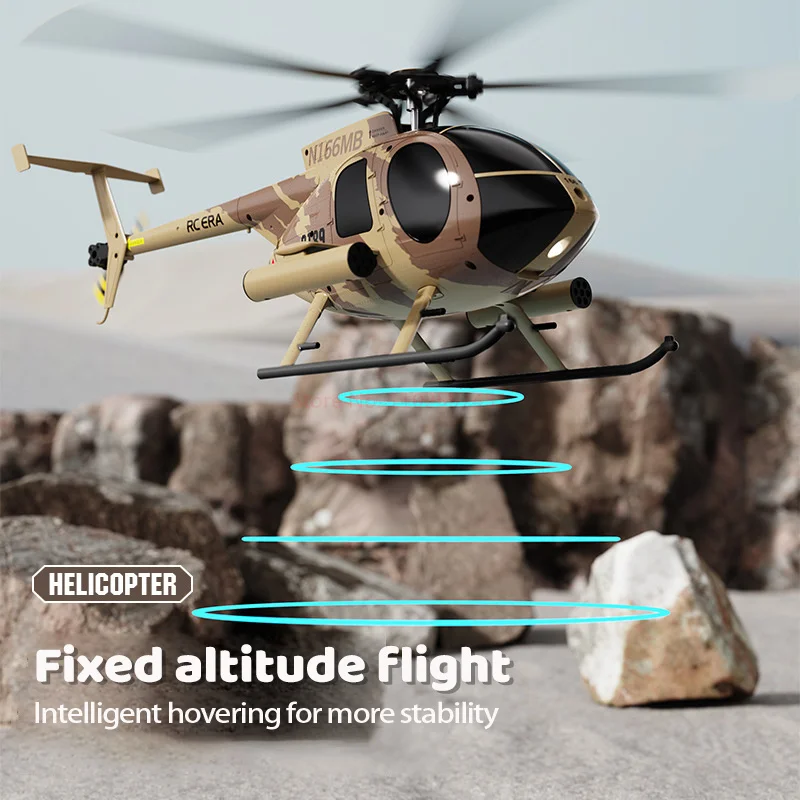 New 1:28 C189 Bird Rc Helicopter Rc Era Md500 Dual Brushless Simulation Model - £201.39 GBP+