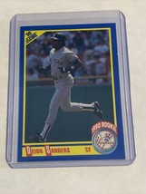 1990 Score #586 Deion Sanders New York Yankees Rookie Baseball Card COACH PRIME - £1.53 GBP