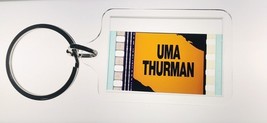 Kill Bill Uma Thurman Title 35mm Film Cell Square Keyring Quentin Tarantino - $202.98 MXN