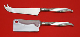 Pine Spray by International Sterling Silver Cheese Serving Set 2pc HHWS ... - £76.37 GBP