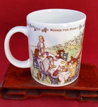 Classic Winnie The Pooh Vintage Mug Garden Picnicat  Disney Japan Free Shipment - £9.55 GBP