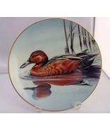 Duck The Cinnamon Teal,8 ½ “gold rim collectible Porcelain plate GERALD ... - £7.95 GBP